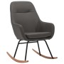 Dunkelgrauer Schaukelstuhl aus Stoff von vidaXL, Schaukelstühle - Ref: Foro24-289538, Preis: 113,59 €, Rabatt: %