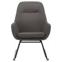 Dunkelgrauer Schaukelstuhl aus Stoff von vidaXL, Schaukelstühle - Ref: Foro24-289538, Preis: 113,59 €, Rabatt: %