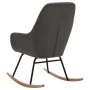 Dark Gray Fabric Rocking Chair by vidaXL, Rocking chairs - Ref: Foro24-289538, Price: 114,66 €, Discount: %