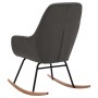 Dunkelgrauer Schaukelstuhl aus Stoff von vidaXL, Schaukelstühle - Ref: Foro24-289538, Preis: 113,59 €, Rabatt: %