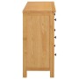 Cajonera de madera de roble macizo 105x33,5x73 cm | Foro24.es | Tu tienda online para hogar, jardín y más Foro24.es