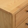 Cajonera de madera de roble macizo 105x33,5x73 cm | Foro24.es | Tu tienda online para hogar, jardín y más Foro24.es