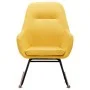 Senfgelber Schaukelstuhl aus Stoff von vidaXL, Schaukelstühle - Ref: Foro24-289544, Preis: 178,92 €, Rabatt: %