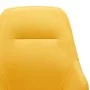 Senfgelber Schaukelstuhl aus Stoff von vidaXL, Schaukelstühle - Ref: Foro24-289544, Preis: 178,92 €, Rabatt: %