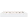 White engineered wood bed frame 200x200 cm by vidaXL, Beds and slatted bases - Ref: Foro24-3280538, Price: 163,40 €, Discount: %