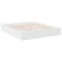 Weißer Bettrahmen aus Holzwerkstoff, 200 x 200 cm von vidaXL, Betten und Lattenroste - Ref: Foro24-3280538, Preis: 163,40 €, ...