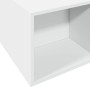 Weißer Bettrahmen aus Holzwerkstoff, 200 x 200 cm von vidaXL, Betten und Lattenroste - Ref: Foro24-3280538, Preis: 163,40 €, ...