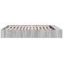 Estructura de cama madera de ingeniería gris Sonoma 180x200 cm de vidaXL, Camas y somieres - Ref: Foro24-3280550, Precio: 151...