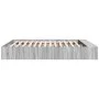 Sonoma gray engineered wood bed frame 180x200 cm by vidaXL, Beds and slatted bases - Ref: Foro24-3280550, Price: 149,58 €, Di...