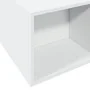 Estructura de cama madera de ingeniería blanca 150x200 cm de vidaXL, Camas y somieres - Ref: Foro24-3280559, Precio: 142,90 €...