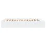 White engineered wood bed frame 160x200 cm by vidaXL, Beds and slatted bases - Ref: Foro24-3280552, Price: 199,25 €, Discount: %