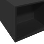 Schwarzer Bettrahmen aus Holzwerkstoff, 140 x 200 cm von vidaXL, Betten und Lattenroste - Ref: Foro24-3280567, Preis: 173,74 ...