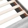 Sonoma-grauer Holzwerkstoff-Bettrahmen 120 x 200 cm von vidaXL, Betten und Lattenroste - Ref: Foro24-3280578, Preis: 131,66 €...
