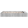 Sonoma-grauer Holzwerkstoff-Bettrahmen 135 x 190 cm von vidaXL, Betten und Lattenroste - Ref: Foro24-3280592, Preis: 134,60 €...