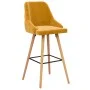 Küchenhocker 2 Einheiten gelber Samt von vidaXL, Küchenhocker - Ref: Foro24-289470, Preis: 174,74 €, Rabatt: %