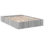 Sonoma gray engineered wood bed frame 120x190 cm by vidaXL, Beds and slatted bases - Ref: Foro24-3280599, Price: 128,43 €, Di...