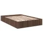 Oak brown engineered wood bed frame 120x190 cm by vidaXL, Beds and slatted bases - Ref: Foro24-3280600, Price: 128,43 €, Disc...