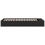 Black engineered wood bed frame 90x200 cm by vidaXL, Beds and slatted bases - Ref: Foro24-3280609, Price: 109,48 €, Discount: %