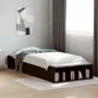 Schwarzer Bettrahmen aus Holzwerkstoff, 90 x 190 cm von vidaXL, Betten und Lattenroste - Ref: Foro24-3280616, Preis: 104,77 €...