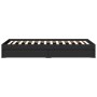 Cama con cajones madera de ingeniería negro 90x190 cm de vidaXL, Camas y somieres - Ref: Foro24-3280707, Precio: 134,12 €, De...