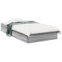 Cama con cajones madera de ingeniería gris Sonoma 90x190 cm de vidaXL, Camas y somieres - Ref: Foro24-3280711, Precio: 134,84...