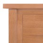 Mesa revistero con cajón madera maciza de roble 35x27x55 cm de vidaXL, Mesas auxiliares - Ref: Foro24-289182, Precio: 98,80 €