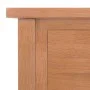 Solid oak wood magazine table with drawer 35x27x55 cm by vidaXL, Side tables - Ref: Foro24-289182, Price: 97,53 €, Discount: %