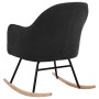 Dunkelgrauer Schaukelstuhl aus Samt von vidaXL, Schaukelstühle - Ref: Foro24-289900, Preis: 116,23 €, Rabatt: %
