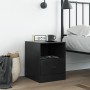 Nachttisch aus schwarzem Stahl 34,5x39x44 cm von vidaXL, Nachttische - Ref: Foro24-841751, Preis: 52,18 €, Rabatt: %