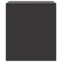 Nachttisch aus schwarzem Stahl 34,5x39x44 cm von vidaXL, Nachttische - Ref: Foro24-841751, Preis: 52,18 €, Rabatt: %
