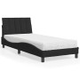 Bed with black velvet mattress 80x200 cm by vidaXL, Beds and slatted bases - Ref: Foro24-3208564, Price: 276,80 €, Discount: %
