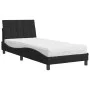 Bed with black velvet mattress 90x190 cm by vidaXL, Beds and slatted bases - Ref: Foro24-3208570, Price: 262,95 €, Discount: %