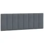 Cama con colchón terciopelo gris oscuro 140x190 cm de vidaXL, Camas y somieres - Ref: Foro24-3208593, Precio: 383,26 €, Descu...