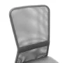 Silla de oficina de tela de malla gris 44x52x100 cm de vidaXL, Sillas de oficina - Ref: Foro24-289515, Precio: 71,00 €, Descu...