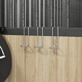 Tragbarer Haken für Eimer, verzinkter Stahl, silberfarben. von vidaXL, Pferdefutter - Ref: Foro24-172468, Preis: 17,65 €, Rab...