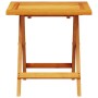 Mesa auxiliar de jardín madera maciza de acacia 40x40x40 cm by vidaXL, Garden tables - Ref: Foro24-366513, Price: 45,29 €, Di...