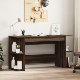 Escritorio madera de ingeniería roble marrón 140x50x75 cm by vidaXL, Desks - Ref: Foro24-840554, Price: 95,00 €, Discount: %