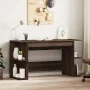 Ingenieurholz-Schreibtisch in brauner Eiche, 140x50x75 cm. von vidaXL, Schreibtische - Ref: Foro24-840554, Preis: 93,46 €, Ra...