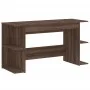 Ingenieurholz-Schreibtisch in brauner Eiche, 140x50x75 cm. von vidaXL, Schreibtische - Ref: Foro24-840554, Preis: 93,46 €, Ra...