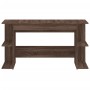 Escritorio madera de ingeniería roble marrón 140x50x75 cm de vidaXL, Escritorios - Ref: Foro24-840554, Precio: 95,00 €, Descu...