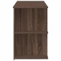 Escritorio madera de ingeniería roble marrón 140x50x75 cm de vidaXL, Escritorios - Ref: Foro24-840554, Precio: 95,00 €, Descu...