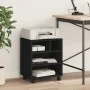 Soporte para impresora con ruedas negro 41x32x48 cm by vidaXL, Printer supports - Ref: Foro24-840619, Price: 44,99 €, Discoun...