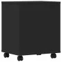 Soporte para impresora con ruedas negro 41x32x48 cm by vidaXL, Printer supports - Ref: Foro24-840619, Price: 44,99 €, Discoun...