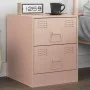 Nachttisch aus rosa Stahl 34,5x39x44 cm von vidaXL, Nachttische - Ref: Foro24-841621, Preis: 53,40 €, Rabatt: %