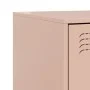 Nachttisch aus rosa Stahl 34,5x39x44 cm von vidaXL, Nachttische - Ref: Foro24-841621, Preis: 53,40 €, Rabatt: %