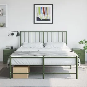 Nachttische, 2 Stück, grüner Stahl, 34,5x39x44 cm. von vidaXL, Nachttische - Ref: Foro24-841628, Preis: 92,36 €, Rabatt: %