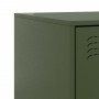 Nachttische, 2 Stück, grüner Stahl, 34,5x39x44 cm. von vidaXL, Nachttische - Ref: Foro24-841628, Preis: 93,28 €, Rabatt: %