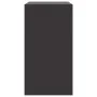 Schwarzer Stahlschrank 67x39x73 cm von vidaXL, Sideboards - Ref: Foro24-841649, Preis: 124,51 €, Rabatt: %