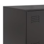 Aparador de acero negro 67x39x73 cm de vidaXL, Aparadores - Ref: Foro24-841649, Precio: 126,19 €, Descuento: %