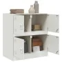 Weißer Stahlschrank 67x39x73 cm von vidaXL, Sideboards - Ref: Foro24-841654, Preis: 94,78 €, Rabatt: %